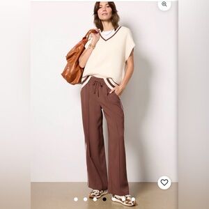 Z supply Saunder brown track pants size medium